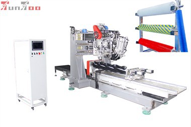 Máquina de cepillos de pórtico de tres ejes con perforación-2