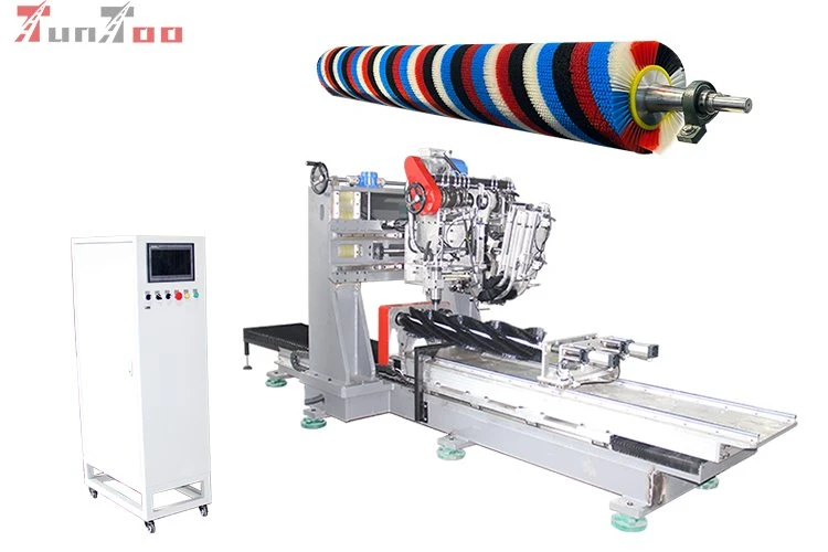 Three- Axis Gantry Brush Machine With Drilling-3